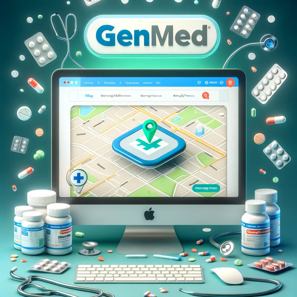 GenMed: Medical Store Locator Webapp